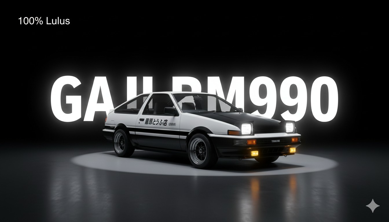 Car Display With Text